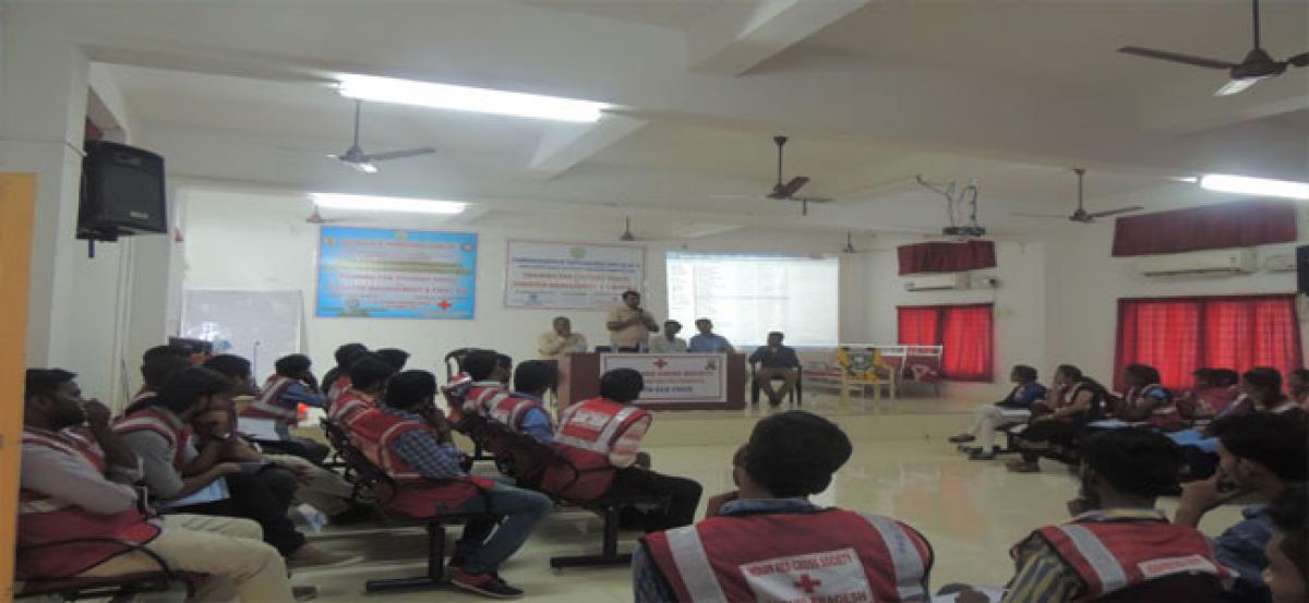 YSD conducts training on disaster management, first aid
